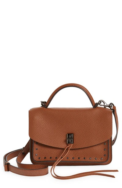 Rebecca Minkoff Small Darren Crossbody Messenger Bag In Rocher