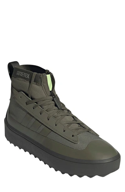 Adidas Originals Adidas Znsored High Gore-tex Waterproof Sneaker In Olive  Strata/olive Strata/shadow Olive | ModeSens