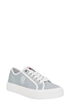 Tommy Hilfiger Alezya Platform Sneaker In Blue Denim