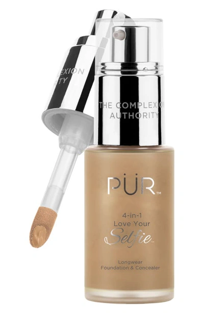 Pur Minerals 4-in-1 Love Your Selfie Longwear Foundation & Concealer In Tg6 Honey - Tan/ Olive