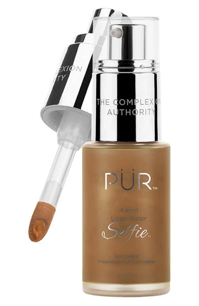 Pur Minerals 4-in-1 Love Your Selfie Longwear Foundation & Concealer In Dg7 Cocoa