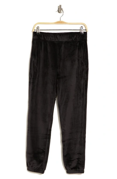 90 Degree By Reflex Hannah Double Butter Joggers In Black