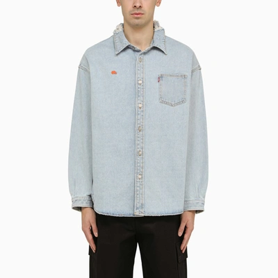 Erl Levi's X  Light Blue Denim Shirt