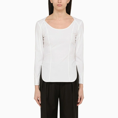 By Malene Birger White Organic Cotton Leyia Blouse