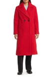 Bcbgeneration Longline Coat In True Red