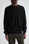 Frenckenberger Cashmere Crewneck Sweater In Black