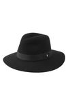 Helen Kaminski Rose Conscious Merino Wool Hat In Black/ Black