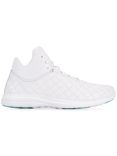 Apl Athletic Propulsion Labs Apl Quilted Lace-up Sneakers - White