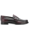 Prada Penny Loafers - Red