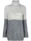 Blugirl Turtleneck Sweater In Grey