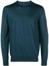 Prada Crew Neck Jumper - Blue