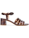 Maryam Nassir Zadeh Palma Low Sandals In Brown