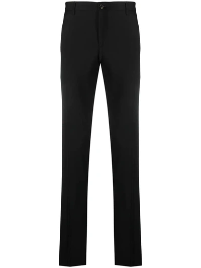 Etro Side Printed Jeans In Black