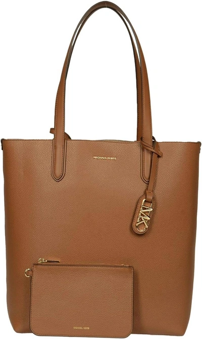 Michael Kors Women Eliza Ns Reversible Tote 230-luggage In Brown