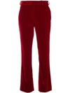 Etro Straight-leg Tailored Trousers In Red