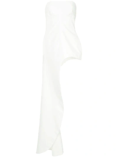 Ellery Byzatine Asymmetrical Top In White