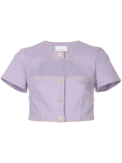 Alice Mccall Somebody's Baby Denim Top - Pink