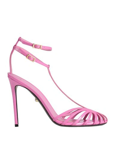 Alevì Milano Aleví Milano Woman Sandals Pink Size 9 Soft Leather