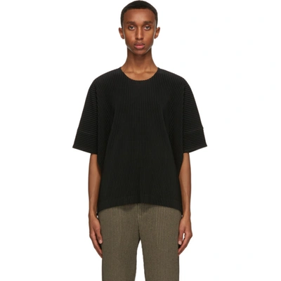 Issey Miyake Black Monthly Colors August T-shirt