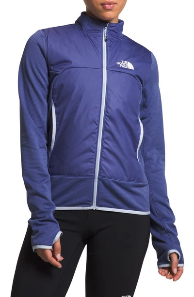 The North Face Winter Warm Insulated Jacket In Cave Blue/ Dusty Periwinkle