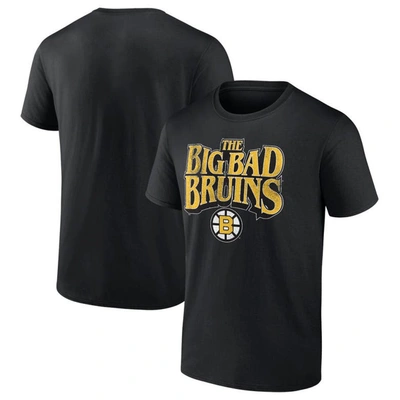 Fanatics Branded  Black Boston Bruins Centennial The Big Bad Bruins T-shirt