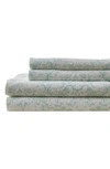 Patina Vie Maison Patine Vie Sheet Set In Floral Aqua