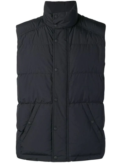 Belstaff Black Down Otterburn Vest