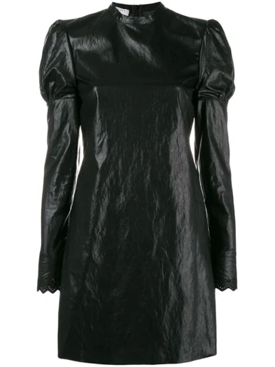 Philosophy Di Lorenzo Serafini Puff Sleeve Dress In Black