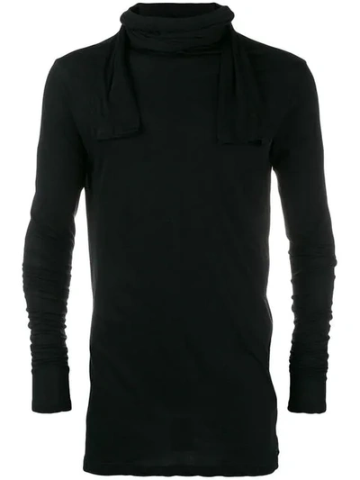 Ben Taverniti Unravel Project Langarmshirt Mit Rollkragen In Black