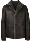 Desa Collection Single-breasted Coat In Brown