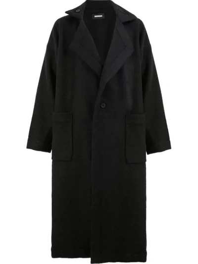 Moohong Single-breated Coat - Black