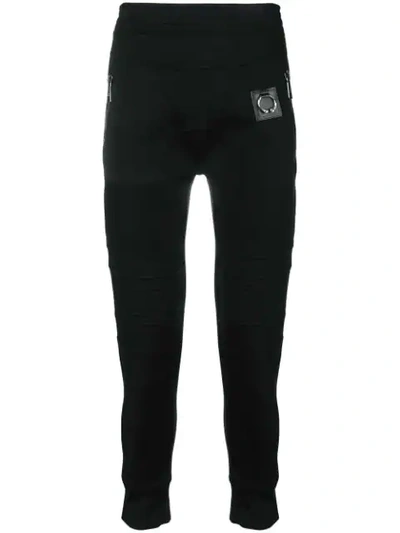 Neil Barrett Fitted Leggings In Black