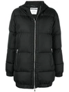 Moschino Couture Padded Parka In Black