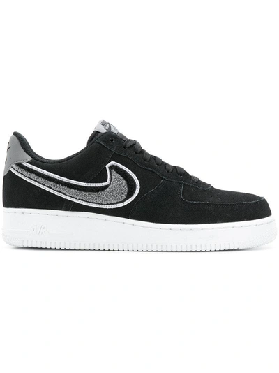 Nike Logo Lace-up Sneakers - Black