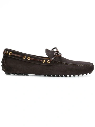 Car Shoe Classic Driving Shoes In Brown