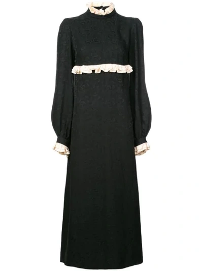 Jill Stuart Marisa Lace Dress In Black