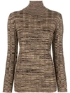 Marni Stretch Turtleneck Sweater In Mlm98
