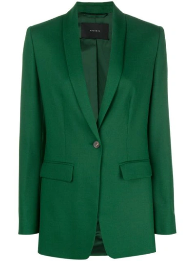 Frenken Classic Suit Blazer - Green