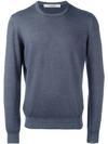 La Fileria For D'aniello Crew Neck Jumper - Grey