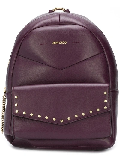 Jimmy Choo Cassie Backpack - Red