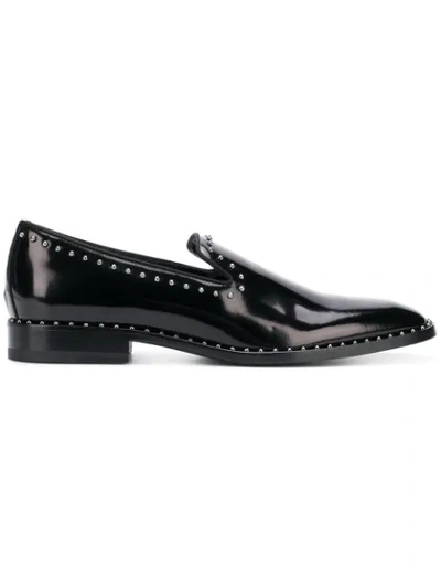 Jimmy Choo Saul Slippers - Black