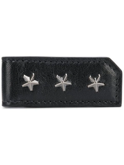 Jimmy Choo Bixby Money Clip In Black