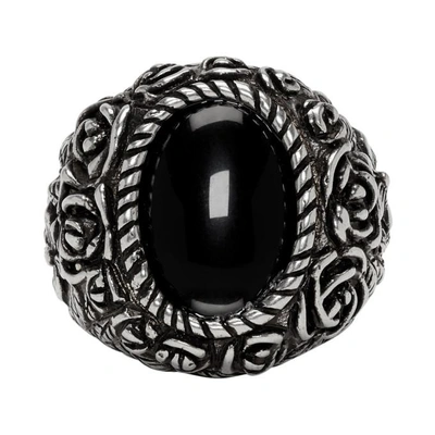 Givenchy Floral Cocktail Ring - Metallic