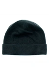 Portolano Cashmere Beanie In Black