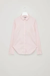 Cos Slim-fit Shirt In Pink