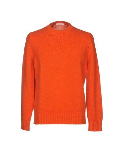 Kangra Cashmere Sweater In Orange