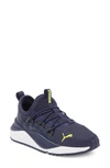 Puma Kids' Pacer Future Sneaker In  Navy-lime Smash