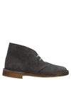 Clarks Boots In Grey