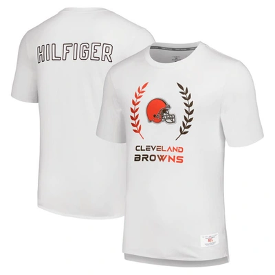 Tommy Hilfiger White Cleveland Browns Miles T-shirt