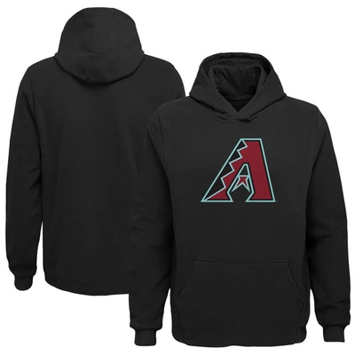 Outerstuff Kids' Preschool Black Arizona Diamondbacks Primary Logo Pullover Hoodie